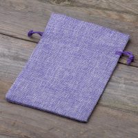 Sacchetti di juta 13 x 18 cm - lilla Lifehack: idee intelligenti