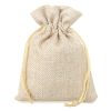 Sacchetti di juta 13 x 18 cm - naturale chiaro Sacchetti medi 13x18 cm