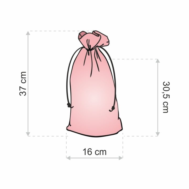 Sacchetti di juta 16 x 37 cm - naturale Zero sprechi