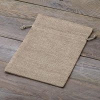 Sacchetti di juta 18 x 24 cm - naturale Abbigliamento e biancheria