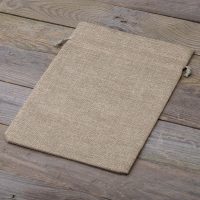 Sacco di juta 30 x 40 cm - naturale Abbigliamento e biancheria