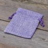 Sacchetti di juta 8 x 10 cm - lilla Lavanda e fragranze essiccate