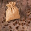 Sacchetti di juta 8 x 10 cm - marrone chiaro Sacchetti piccoli