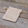 Sacchetti di juta 8 x 10 cm - naturale chiaro Lavanda e fragranze essiccate