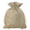 Sacchetti di juta 8 x 10 cm - naturale Sacchetti piccoli 8x10 cm