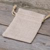 Sacchetti di juta 9 x 12 cm - naturale chiaro Sacchetti piccoli