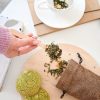 Sacchetti di juta 9 x 12 cm - naturale scuro Regali per gli invitati