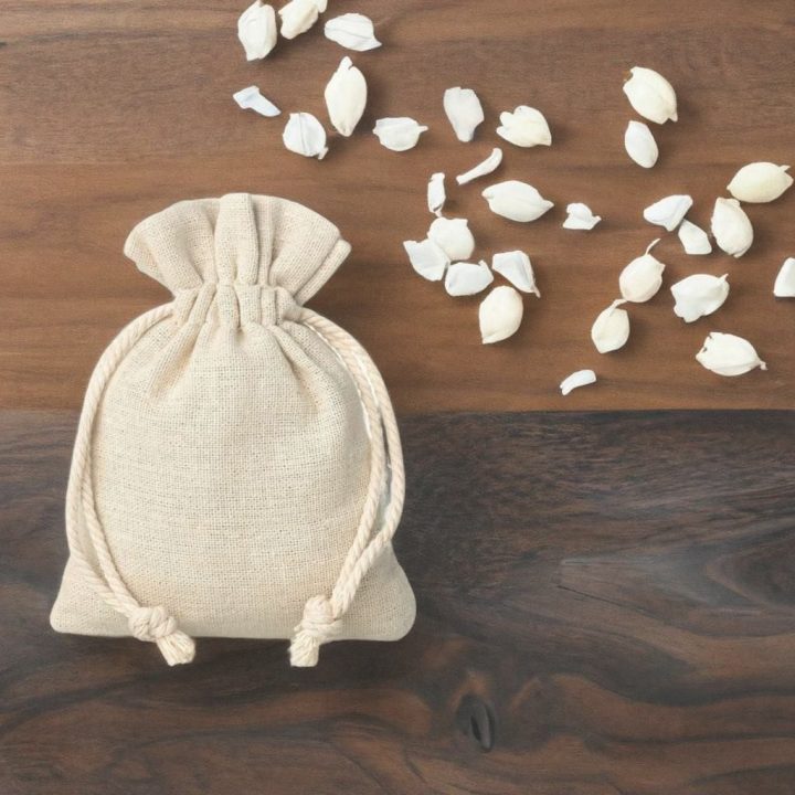 Sacchetti tipo lino 11 x 14 cm - naturale Sacchetti naturali chiari