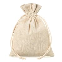 Sacchetti tipo lino 12 x 15 cm - naturale Sacchetti per lavanda