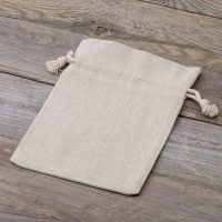 Sacchetti tipo lino 15 x 20 cm - naturale Courses et stockage dans la cuisine