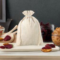 Sacco tipo lino  26 x 35 cm - naturale Per bambini