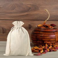 Sacco tipo lino 30 x 40 cm - naturale Abbigliamento e biancheria