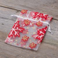 Sacchetti di organza 10 x 13 cm - Natale / 1 Tutti i prodotti