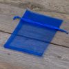 Sacchetti di organza 10 x 13 cm - blu Sacchetto di Natale