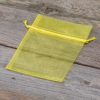 Sacchetti di organza 10 x 13 cm - giallo Pasqua