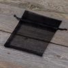 Sacchetti di organza 10 x 13 cm - nero Lavanda e fragranze essiccate