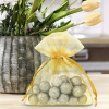 Sacchetti di organza 10 x 13 cm - oro Lavanda e fragranze essiccate