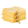 Sacchetti di organza 10 x 13 cm - oro Sacchetti occasionali