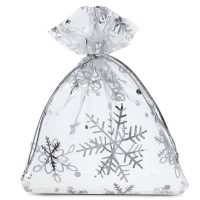 Sacchetti di organza 10 x 13 cm - Natale / 2 Sacchetto di Natale