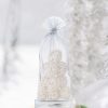 Sacchetti di organza 11 x 20 cm - argento Sacchetti argento / grigio