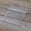 Sacchetti di organza 12 x 15 cm - argento Decorazione della tavola