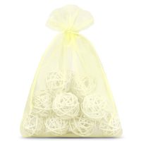 Sacchetti di organza 12 x 15 cm - avorio Sacchetti ecrù