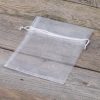 Sacchetti di organza 12 x 15 cm - bianco Regali per gli invitati