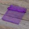 Sacchetti di organza 12 x 15 cm - viola Festa della Donna