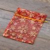Sacchetti di organza 12 x 15 cm - Natale Applicazione