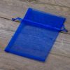 Sacchetti di organza 13 x 18 cm - blu Sacchetto di Natale