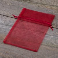Sacchetti di organza 13 x 18 cm - bordeaux Sacchetti occasionali