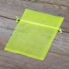 Sacchetti di organza 13 x 18 cm - neon verde Sacchetti di organza