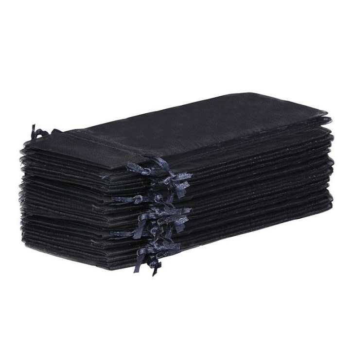 Sacchetti di organza 13 x 27 cm - nero Sacchetti per frutta