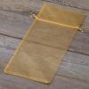 Sacchetti di organza 13 x 27 cm - oro Sacchetti medi