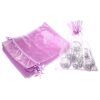 Sacchetti di organza 15 x 20 cm - lilla Festa della Donna