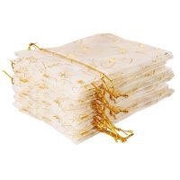 Sacchetti di organza 15 x 20 cm - Natale / 8 Applicazione