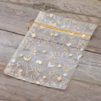Sacchetti di organza 15 x 20 cm - Natale / 8 Cosmetici