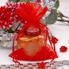 Sacchetti di organza 15 x 20 cm - rosso Sacchetti medi 15x20 cm