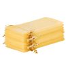 Sacchetti di organza 15 x 33 cm - oro San Valentino