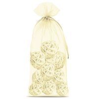 Sacchetti di organza 16 x 37 cm - avorio Sacchetti ecrù