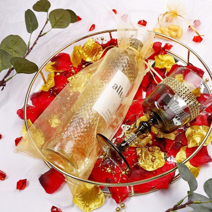 Sacchetti di organza 16 x 37 cm - oro Decorazione di interni