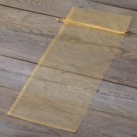 Sacchetti di organza 16 x 37 cm - oro Lifehack: idee intelligenti
