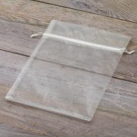 Sacchetti di organza 18 x 24 cm - avorio Sacchetti medi