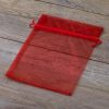 Sacchetti di organza 18 x 24 cm - rosso Sacchetto di Natale