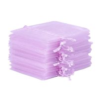 Sacchetti di organza 26 x 35 cm - lilla Sacchetti per frutta