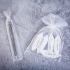 Sacchetti di organza 3,5 x 19 cm - bianco Courses et stockage dans la cuisine