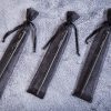 Sacchetti di organza 3,5 x 19 cm - nero Halloween