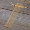 Sacchetti di organza 3,5 x 19 cm - oro San Valentino