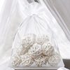 Sacchetti di organza 40 x 55 cm - bianco Saco grandi 40x55 cm