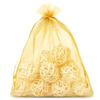 Sacchetti di organza 40 x 55 cm - oro Saco grandi 40x55 cm